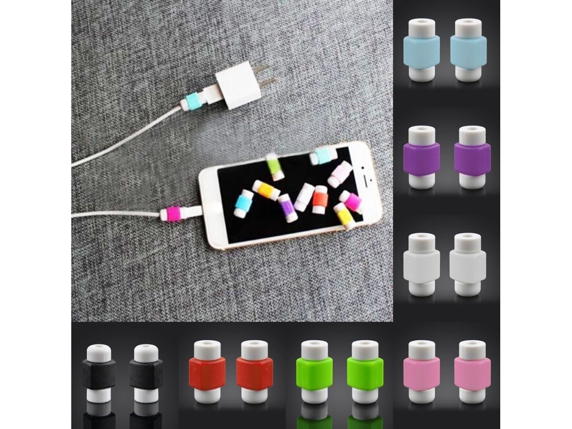 Cubierta Protectora Para Cable De Carga (protege El Cable Lightning De Apple, Antidesgaste Y Duradero)