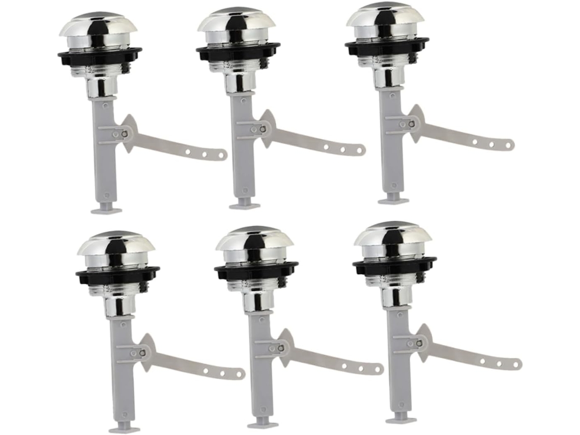 Juego De Botones Para Tanque De Agua De Inodoro De 38 Mm, Repuesto De Botones Pulsadores Para Suministros