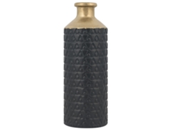 Jarra Decorativa Arsin Grés 39 Cm Preto