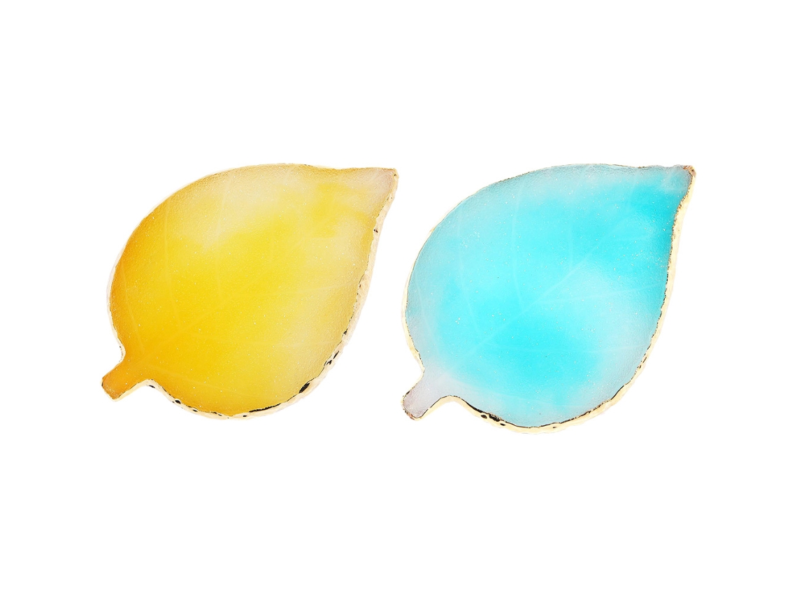 Paleta de decoración de uñas: 2 piezas para mezclar esmalte de uñas, soporte para uñas y herramientas de exhibición KOFIHETY