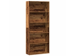 Estantería derivada de madera vieja MAISON EXCLUSIVE 80x30x189 cm