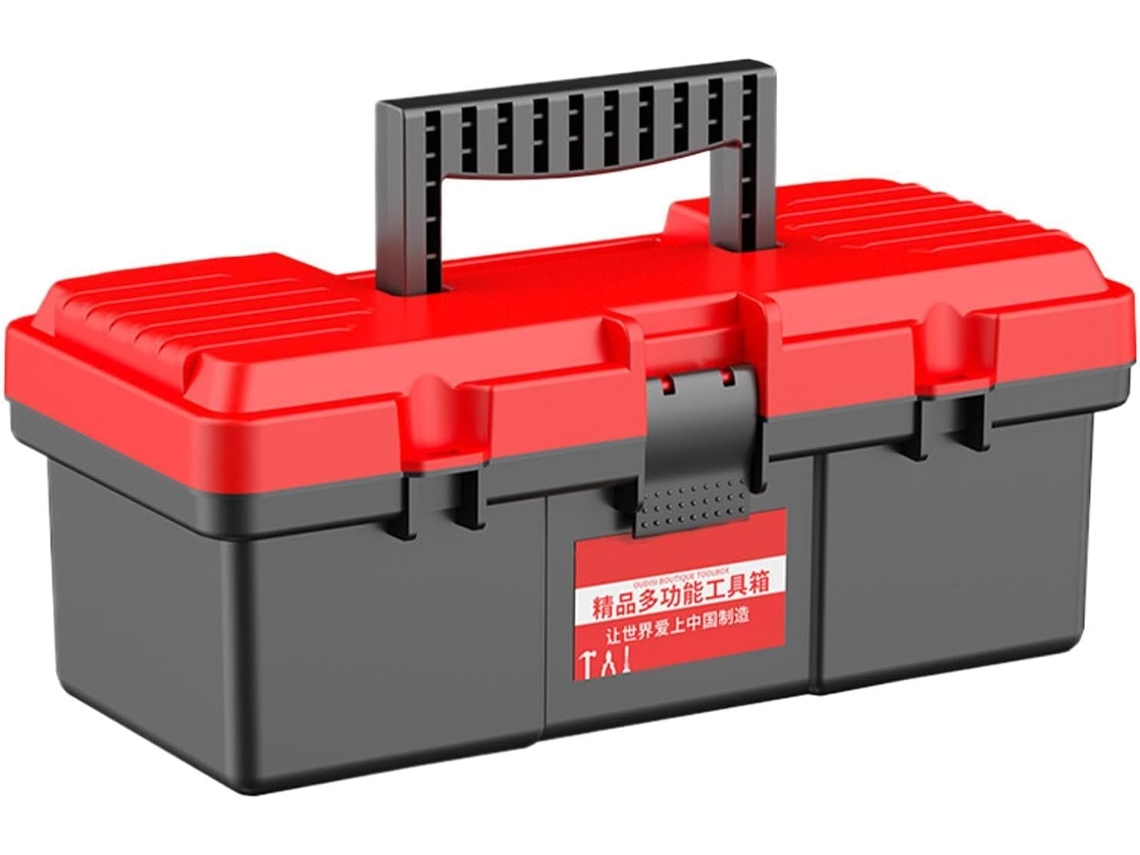 Caja De Herramientas Portátil De 30 X 14 X 12,4 Cm – Mini Caja De Fácil Acceso Con Asa.