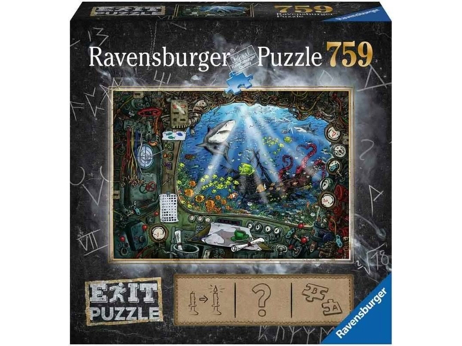 Puzzle RAVENSBURGUER Escape Submarino (759 Piezas)