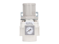 Regulador De Presión De Aire Con Manómetro 14.5-123.3 Psi Mini Válvula Para Compresor Y Herramientas Neumáticas G3/8in