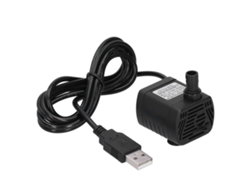 Bomba De Agua Sumergible Usb Mini Baja Ruido 3.5-9v Para Acuario Filtrado Riego
