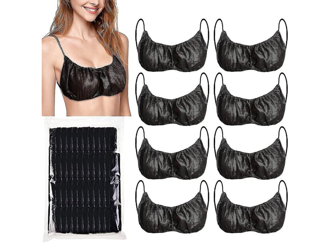 2026-50pcs Brassieres Desechables Para Bronceado En Spray, Top Desechable Para Spa Y Salón, Individualmente Empaquetado