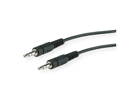 Cable ROLINE (Jack 3.5 mm - 3m - Negro)