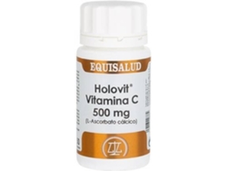 Complemento Alimentar EQUISALUD Holovit Vitamina C (50 cápsulas de 500mg)