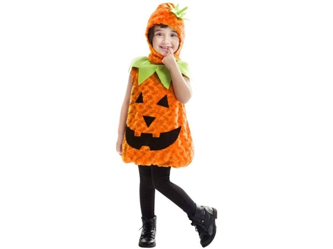 Disfraz de Niña VIVING Calabazas (Tam: 1-2 Años)