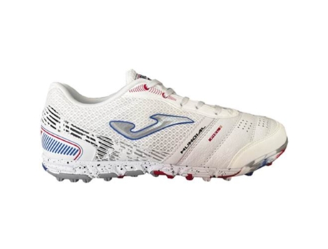 Zapatos de Hombre JOMA Mundial Turf Piel Blanco (45)