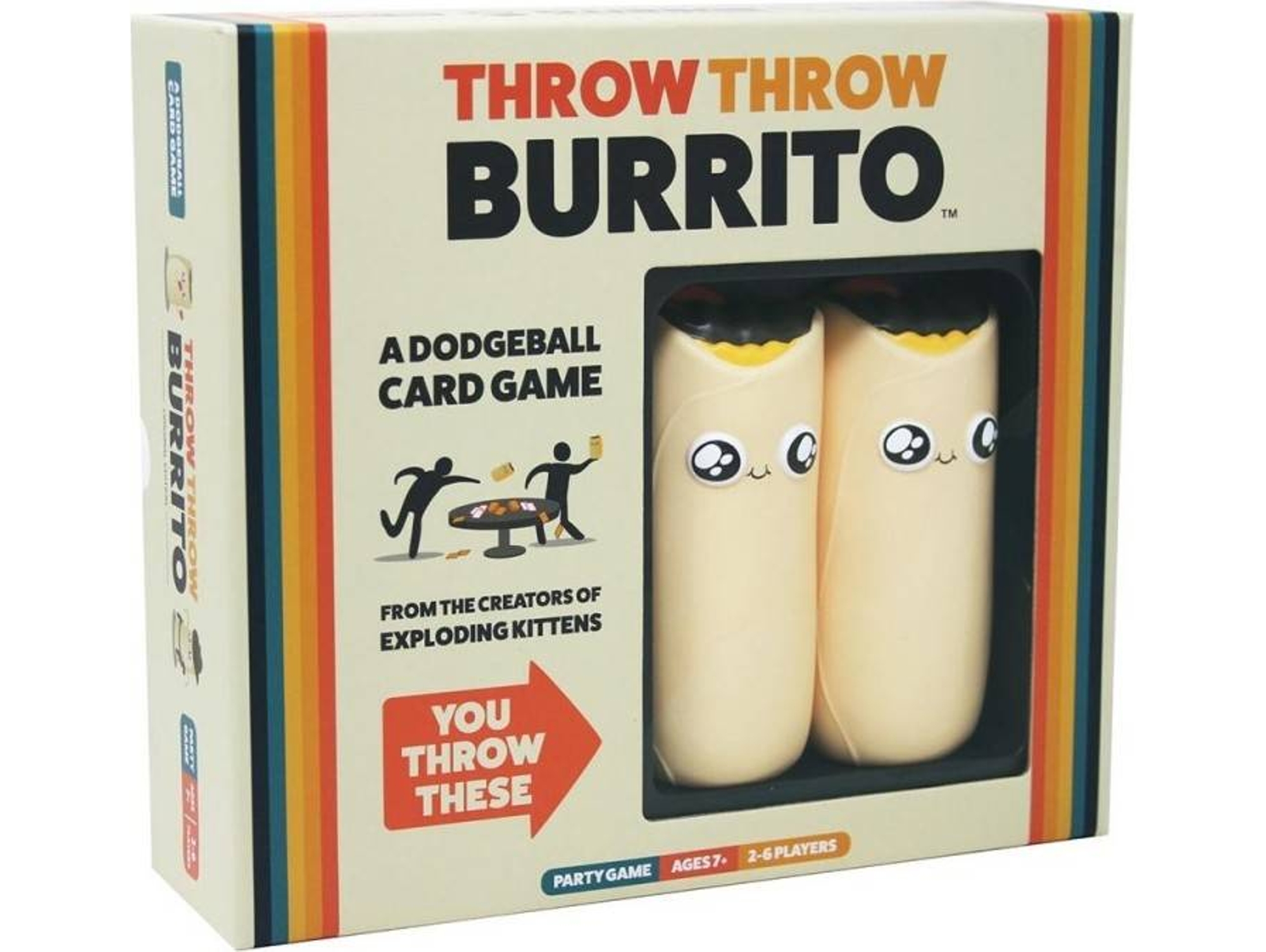 Juego de Cartas EXPLODING KITTENS Throw Throw Burrito (Edad Mínima: 7 Años - Dificultad: Baja)