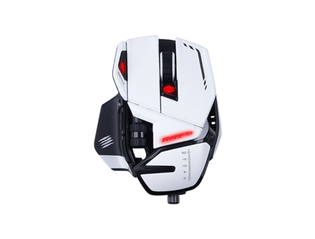 Ratón MAD CATZ MR04DCINWH000-0 (Blanco - Multicolor - Monocromo - USB - USB A 2.0)