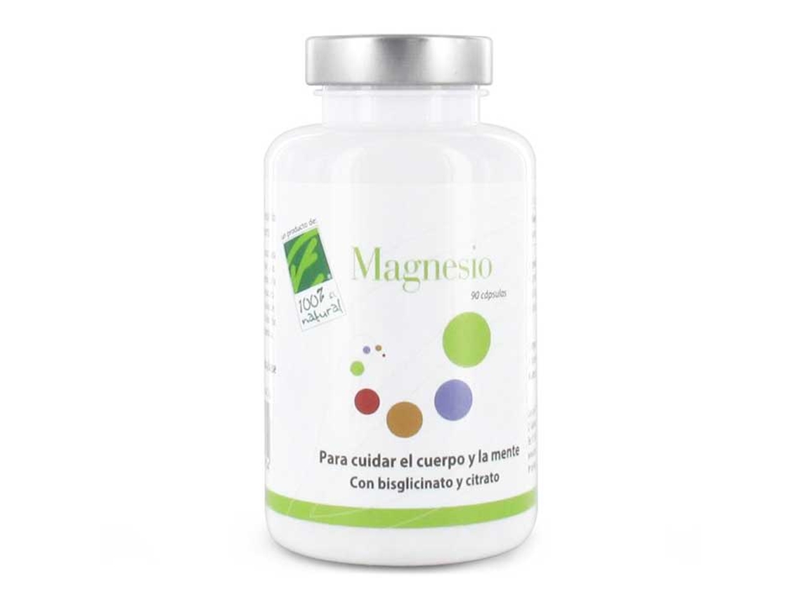 Complemento Alimentar NATURAL Magnesio 90 Cápsulas