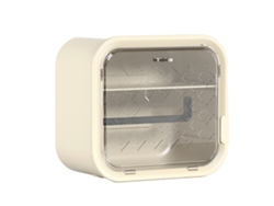 Portarrollos De Papel Higiénico De Dos Niveles Para Montaje En Pared Con Puerta Corredera, Estilo Moderno Y Sencillo Para El Baño.