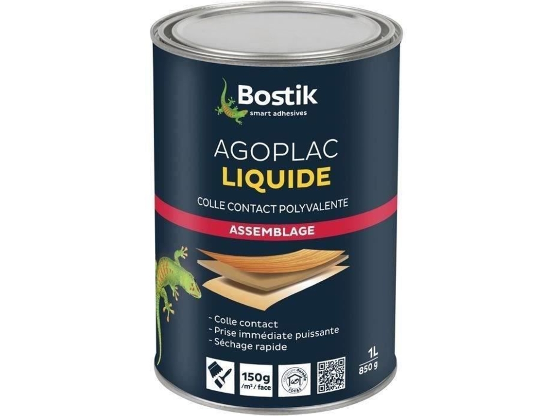 Agoplac Pegamento Líquido Neopreno 5L para Carillas Laminadas para Varios Materiales BOSTIK