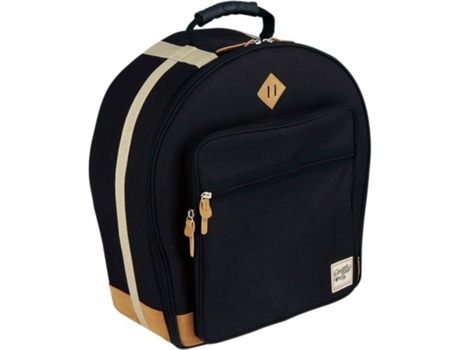 Tama disigner coleção snare drum bag 6.5 x14 preto / 20mm