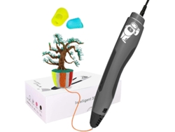Lápiz de impresión 3D con 2 colores, filamento PLA de 1,75 mm, lápiz para manualidades 3D, juguetes/regalos de Navidad para niños, Bisbisous (negro)