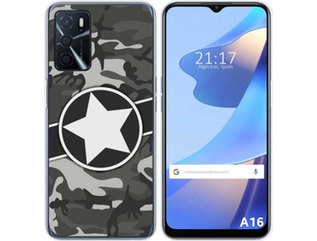 Carcasa Oppo A16 / A16s TUMUNDOSMARTPHONE Camuflaje 02