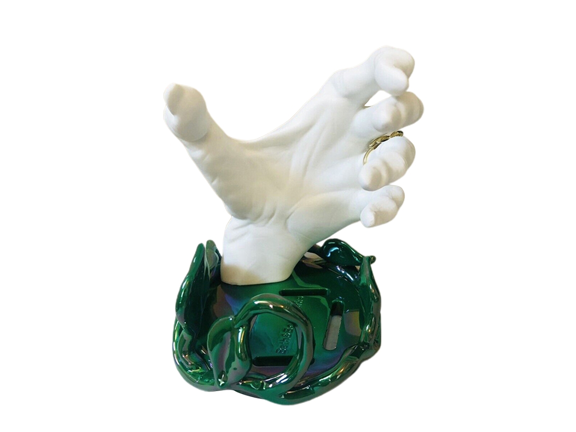 Adorno de mano de bruja para botella, decoración de Halloween