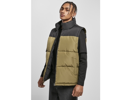Abrigo URBAN CLASSICS Hombre (Multicolor - L)