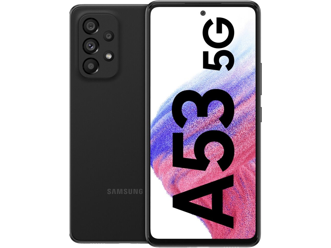 Smartphone SAMSUNG Galaxy A53 5G Dual Sim (Reacondicionado Como Nuevo - 128 GB - Negro)