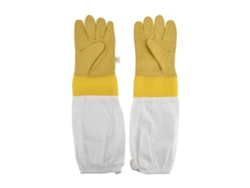Guantes De Apicultura De Manga Larga En Piel De Oveja Transpirable Para Apicultores, Talla Xl