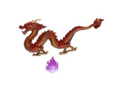 Dragón Chino Rojo De Juguete, Modelo De Animal De Pvc, Adorno De Simulación Para Estantería O Mesa, Para Niños Mayores De 3 Años.