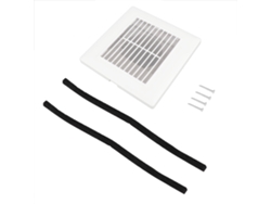 Rejilla de ventilación interior cuadrada ajustable de Φ75 mm