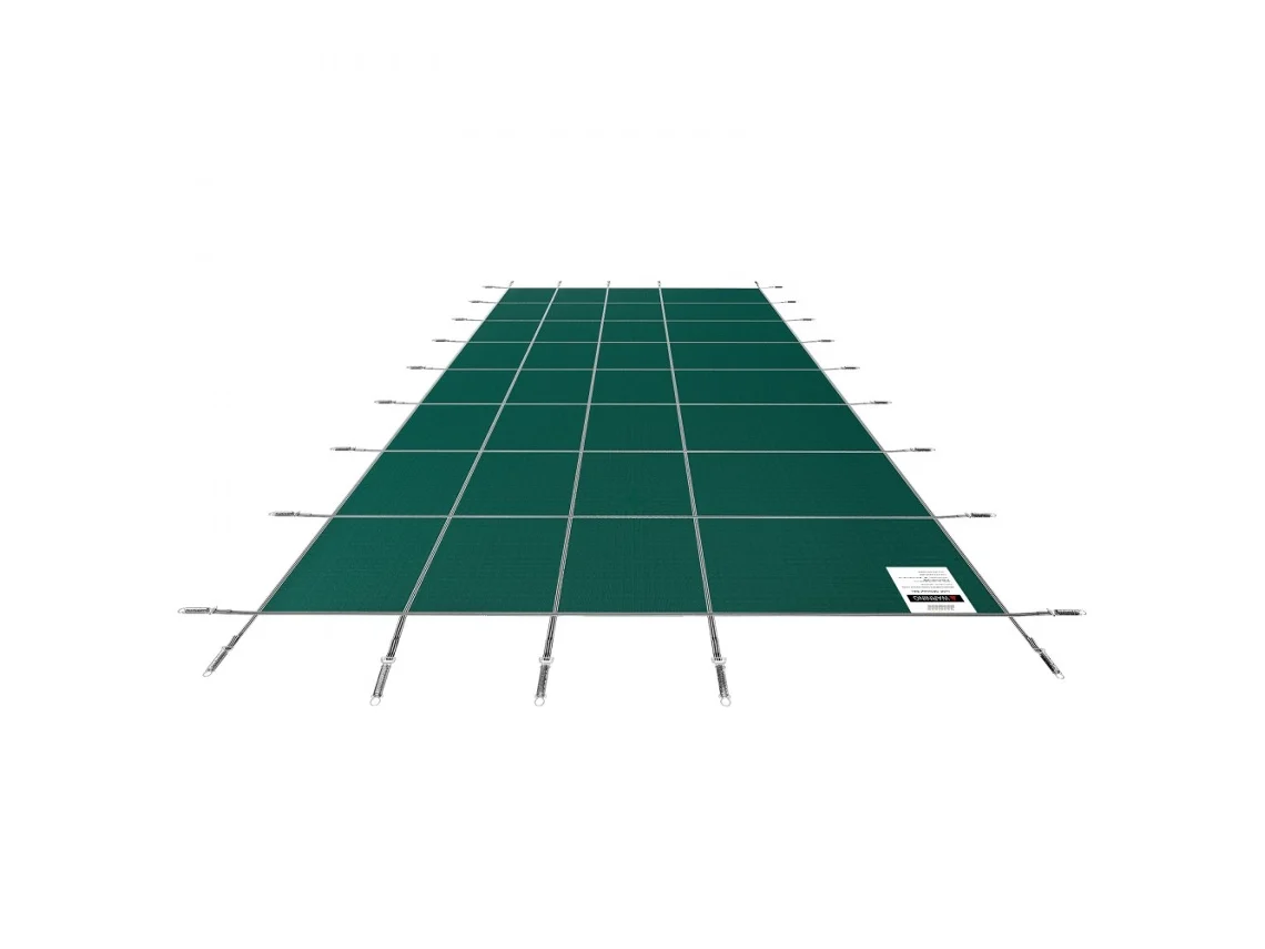 Cubierta de Piscina Rectangular 5,5x10,4m en Polipropileno con Fijación Tekmaquinas