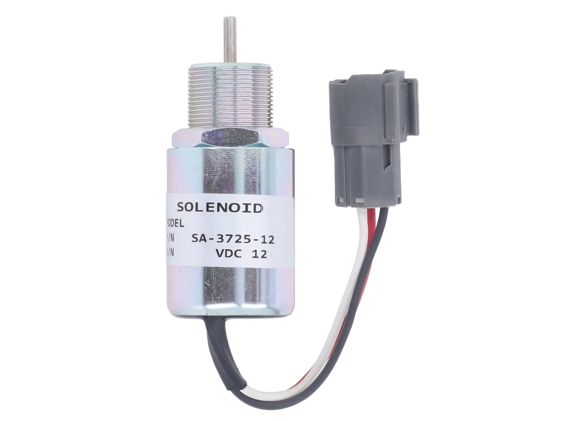 Válvula solenoide de cierre para Mitsubishi S3L2 61SD S4L2 L2E L3E EC13-457 12VDC