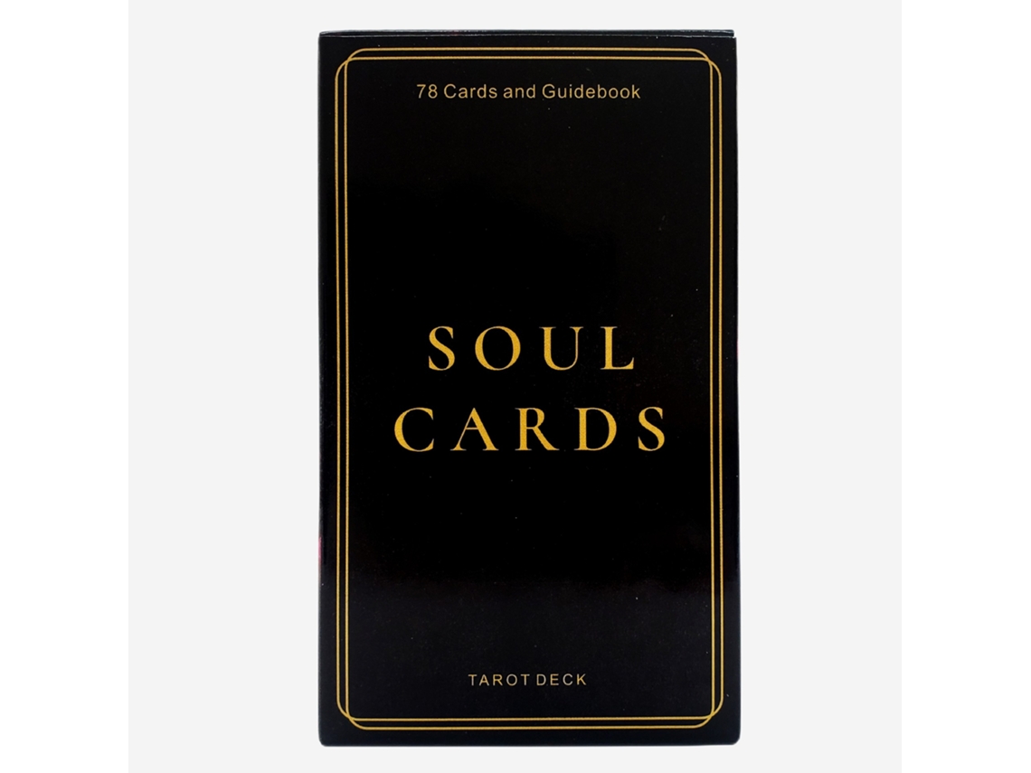 Juego De Cartas Soul Tarot. Contiene 78 Cartas De 12 X 7 Cm, Hechas De Papel Estucado.