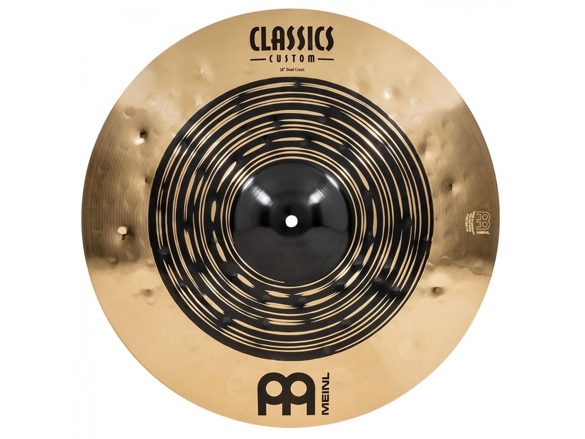 MEINL prato crash classics custom dual 18