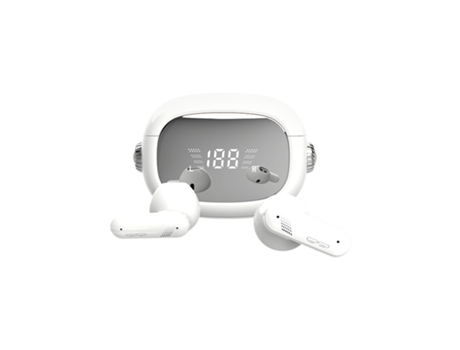 Auriculares Bluetooth True Wireless TRUMSEN Micrófono intrauditivo H68 blanco