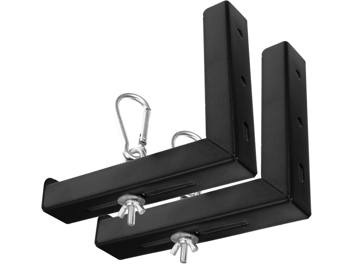 Soporte De Pared Ajustable En Forma De L Para Proyector, De Metal Resistente, Con Gancho Integrado.