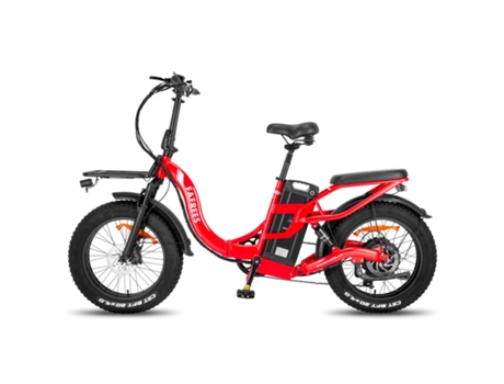 Bicicleta Eléctrica FAFREES F20 X-Max Motor 750W Batería 48V30Ah Alcance 180Km Freno de Disco Hidráulico Rojo
