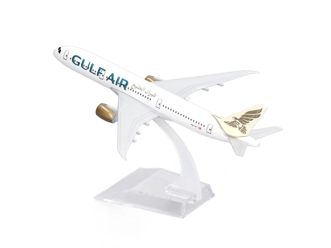Rebe-Model Avião em Liga Metálica, Escala Precisa, Base Estável, Decoração para Casa, Boeing 787