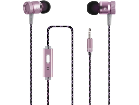 Auriculares con Cable ENUC G63 (In Ear - Micrófono - Rosa)
