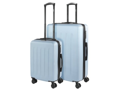 Juego De Maletas Rígidas Abs SKPAT Lisboa azul celeste (50X74x30 Cm - 97L)