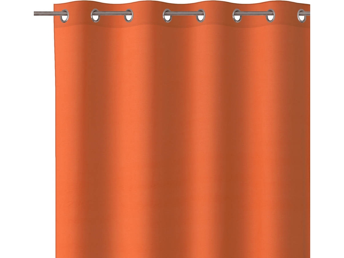 Cortina LOLAHOME Moderna Naranja (140x260. - Algodón y Poliéster)