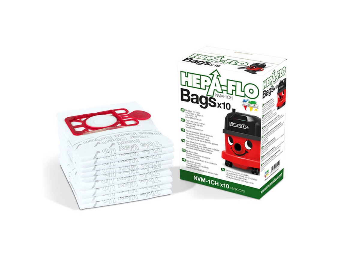 Bolsa de Recambio para Aspiradora HEPA-flo Henry Hetty Harry NUMATIC NVM-1CH