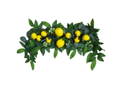 Dintel de simulación de puerta con adorno decorativo de pared