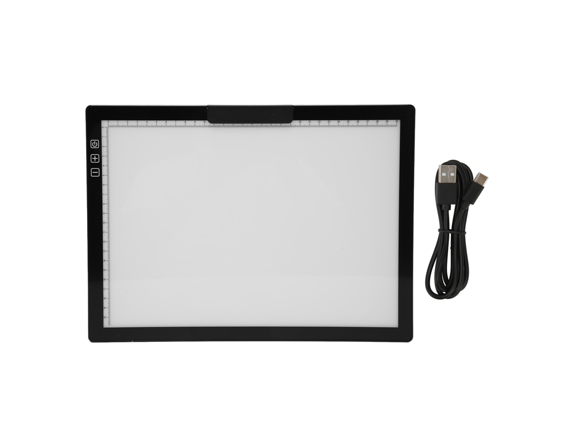Tablero De Luz Led A4 Para Calcar Con 6 Niveles De Brillo, Portátil Y Recargable Para Artistas, Dibujos Y Bocetos.