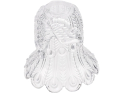 Cristal sencillo para una decoración romántica y protección contra el polvo. SFUSHOS