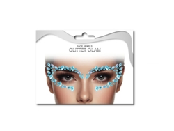 Gemas Faciales Contorno de Ojos diamantes azules
