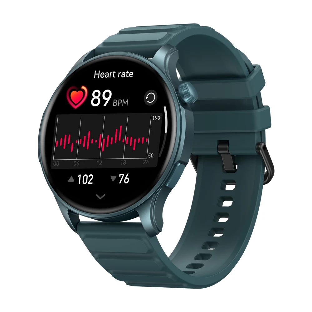 (azul Meia-noite) Smartwatch, Tela Ultra Hd De 1,43 Polegadas, Compatível Com Chamadas Bluetooth Hifi.