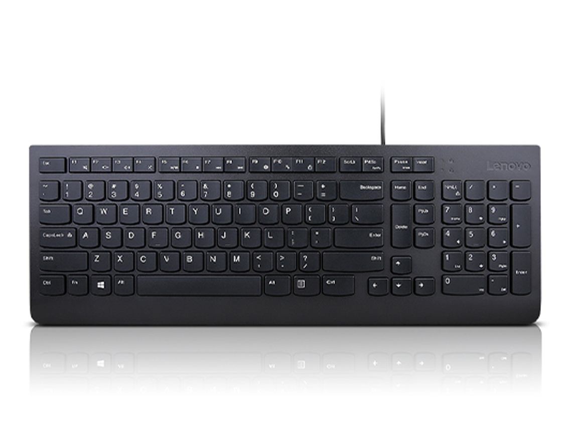 Teclado LENOVO Essential (Inglés - Negro)