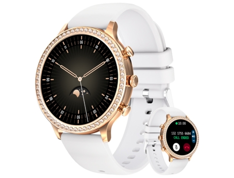 Smartwatch CHRONUS I70 IP68 Impermeable Sport Touch Oled Android y iOS Blanco