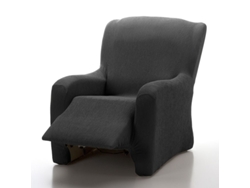 Funda de Sillón DOMAINET Vega (Negro - Algodón y poliéster - 60-80 cm)