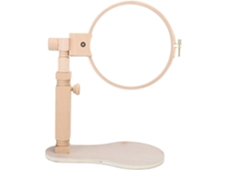 Bastidor De Bordado Jazar, Suporte Giratório De 360 ​​graus, Espaçamento Ajustável, Luz, Bastidor Circular Flexível E