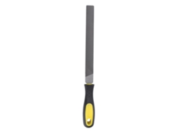 Limón Afilador De Acero Plano De 8 Pulgadas Con Mango Ergonómico Y Dientes Gruesos Para Afilar Metal.